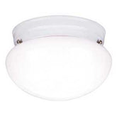 Westinghouse 66699 Ceiling Light Fixture, White Shade, 1-Lamp, White Fixture